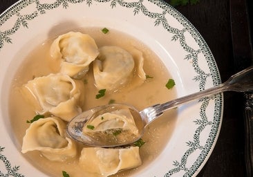 Raviolis de espinacas y ricotta