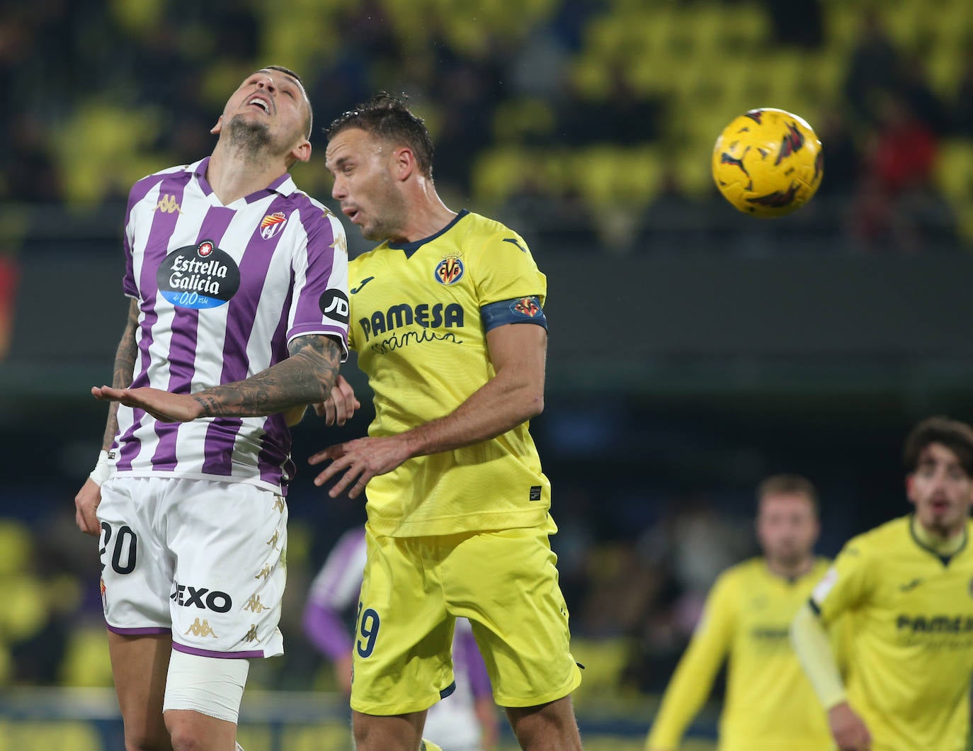 Las imágenes del partido Villarreal B - Real Valladolid