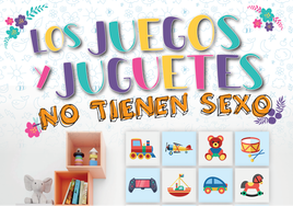 Campaña «Juegos y juguetes no sexistas y no violentos».