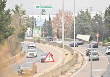 El gran cambio de la VA-20: 18 meses de obras y tráfico a 50 km/h