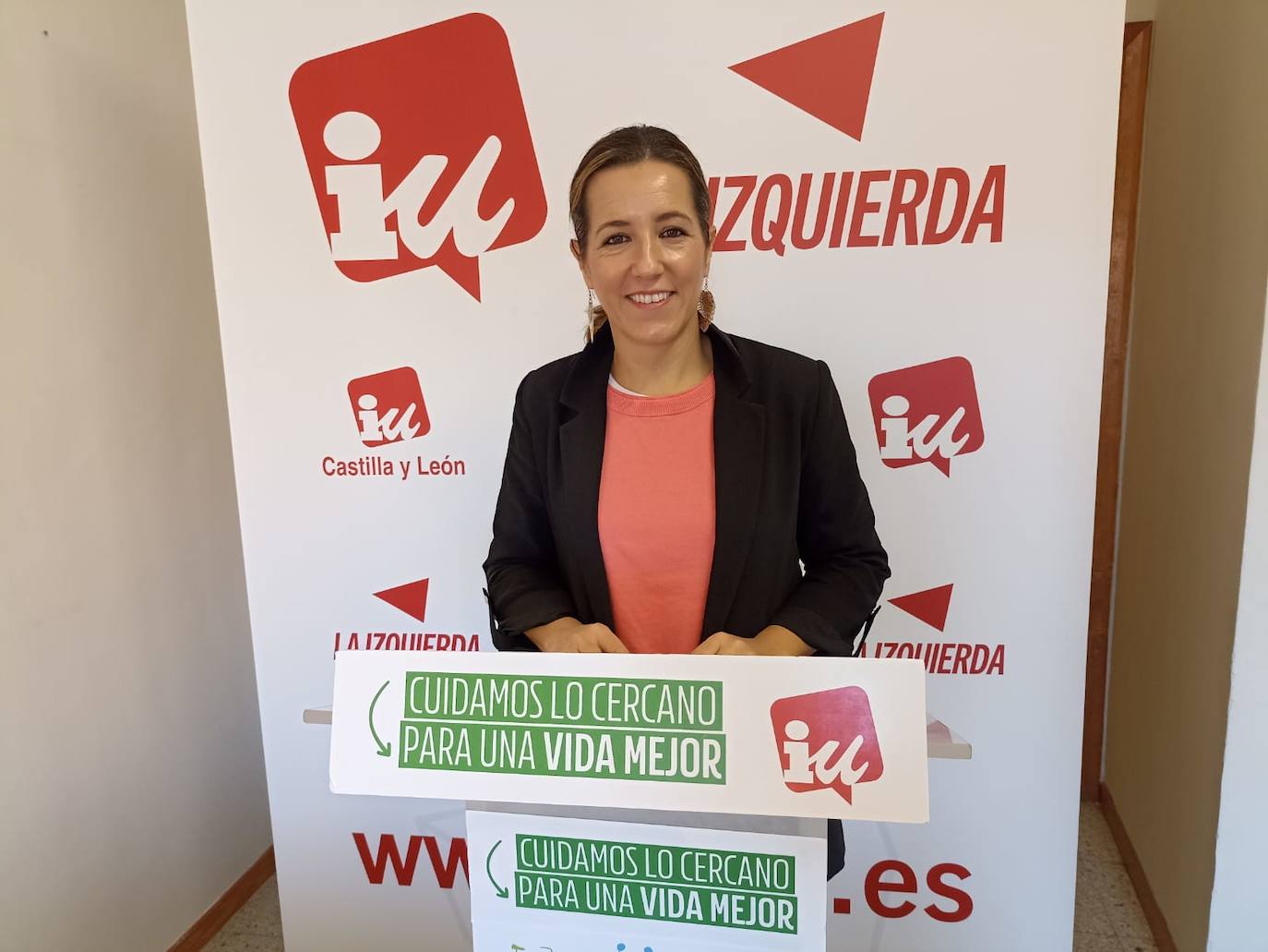 Ana Peñalosa, diputada de Izquierda Unida.