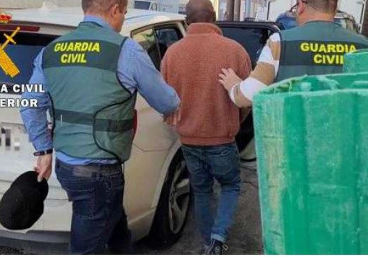 Momento de una de las detenciones.