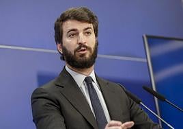 Juan García-Gallardo, vicepresidente de la Junta de Castilla y León.