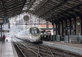 Estación de trenes de Valladolid.