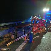 Un fallecido en un accidente en la autovía entre Segovia y Valladolid