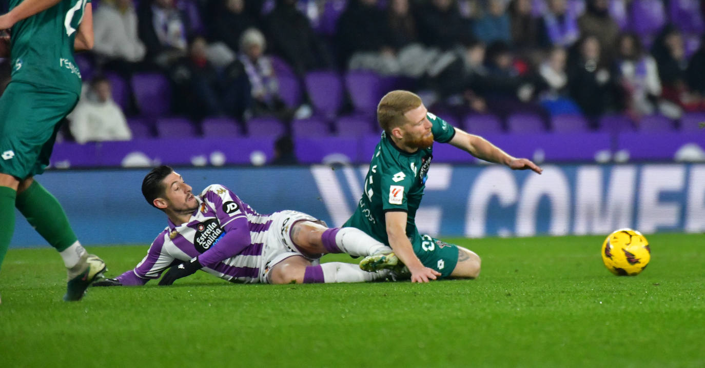 Las imágenes del partido Real Valladolid - Racing de Ferrol