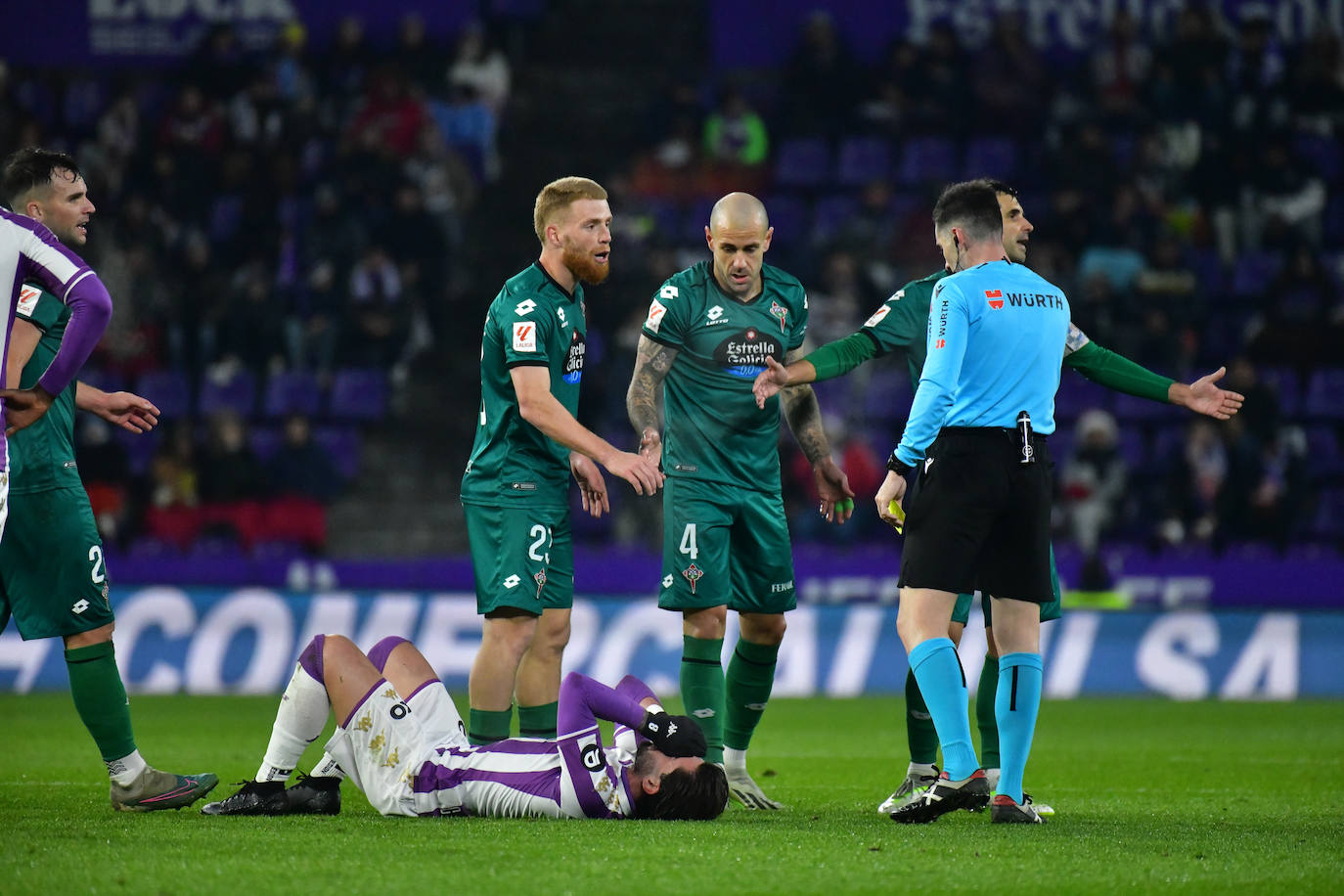 Las imágenes del partido Real Valladolid - Racing de Ferrol