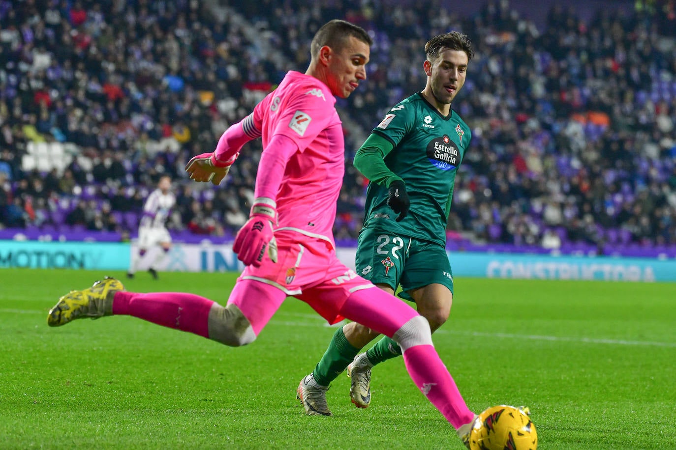 Las imágenes del partido Real Valladolid - Racing de Ferrol