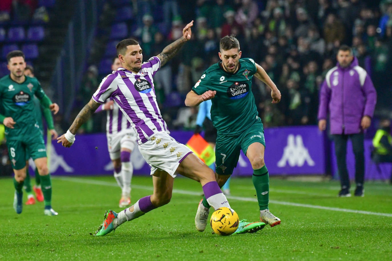 Las imágenes del partido Real Valladolid - Racing de Ferrol