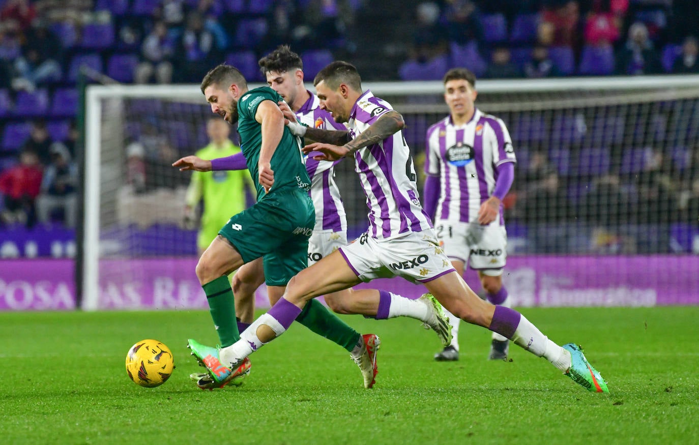 Las imágenes del partido Real Valladolid - Racing de Ferrol