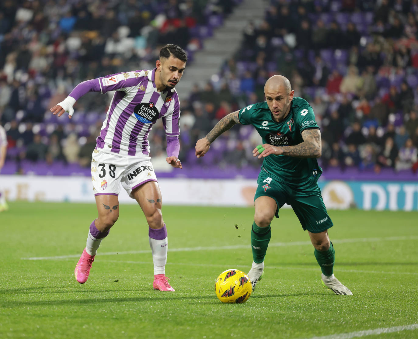 Las imágenes del partido Real Valladolid - Racing de Ferrol