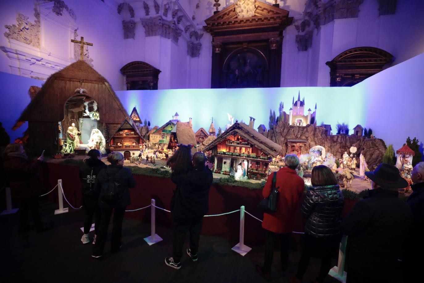 El homenaje del Belén de Las Francesas a la aldea austriaca de Cristo Niño