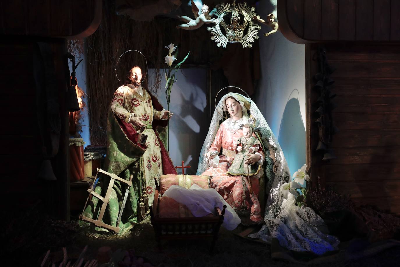 El homenaje del Belén de Las Francesas a la aldea austriaca de Cristo Niño