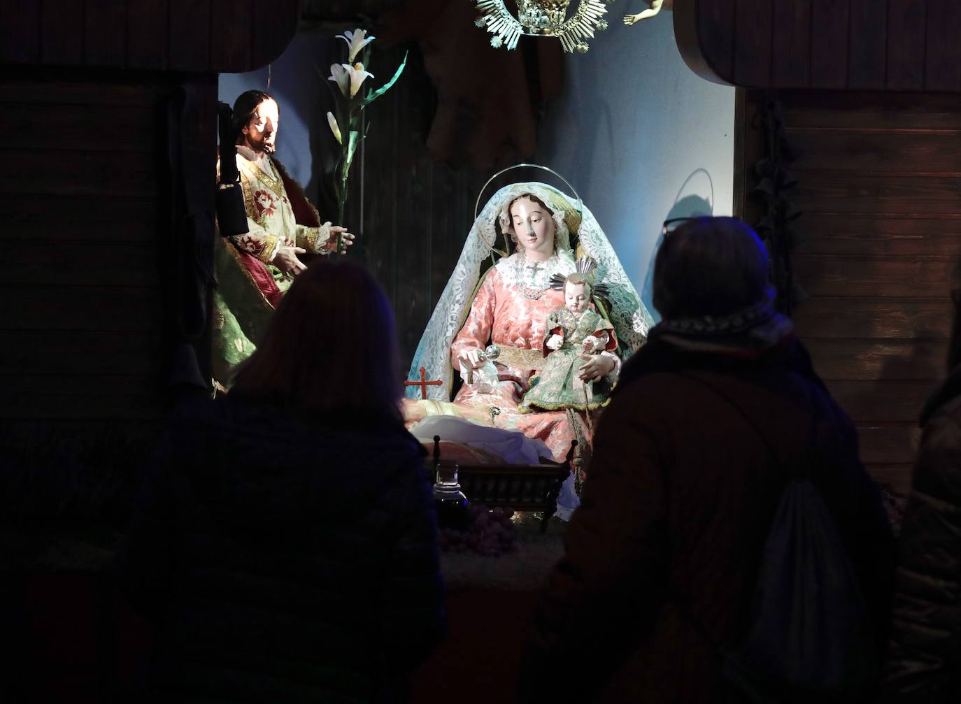 El homenaje del Belén de Las Francesas a la aldea austriaca de Cristo Niño