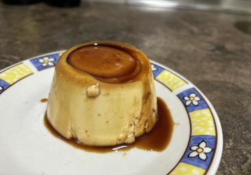 Flan de queso