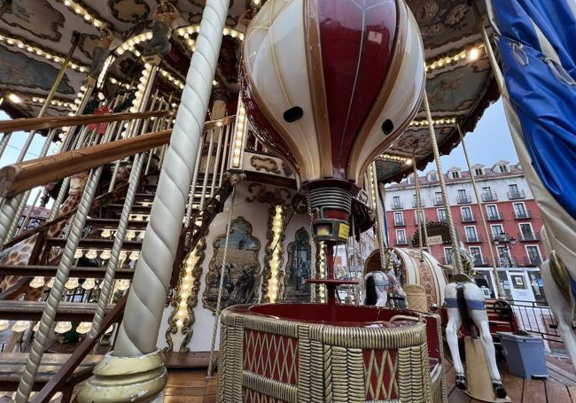 El globo giratorio es una de las piezas preferidas por los niños.