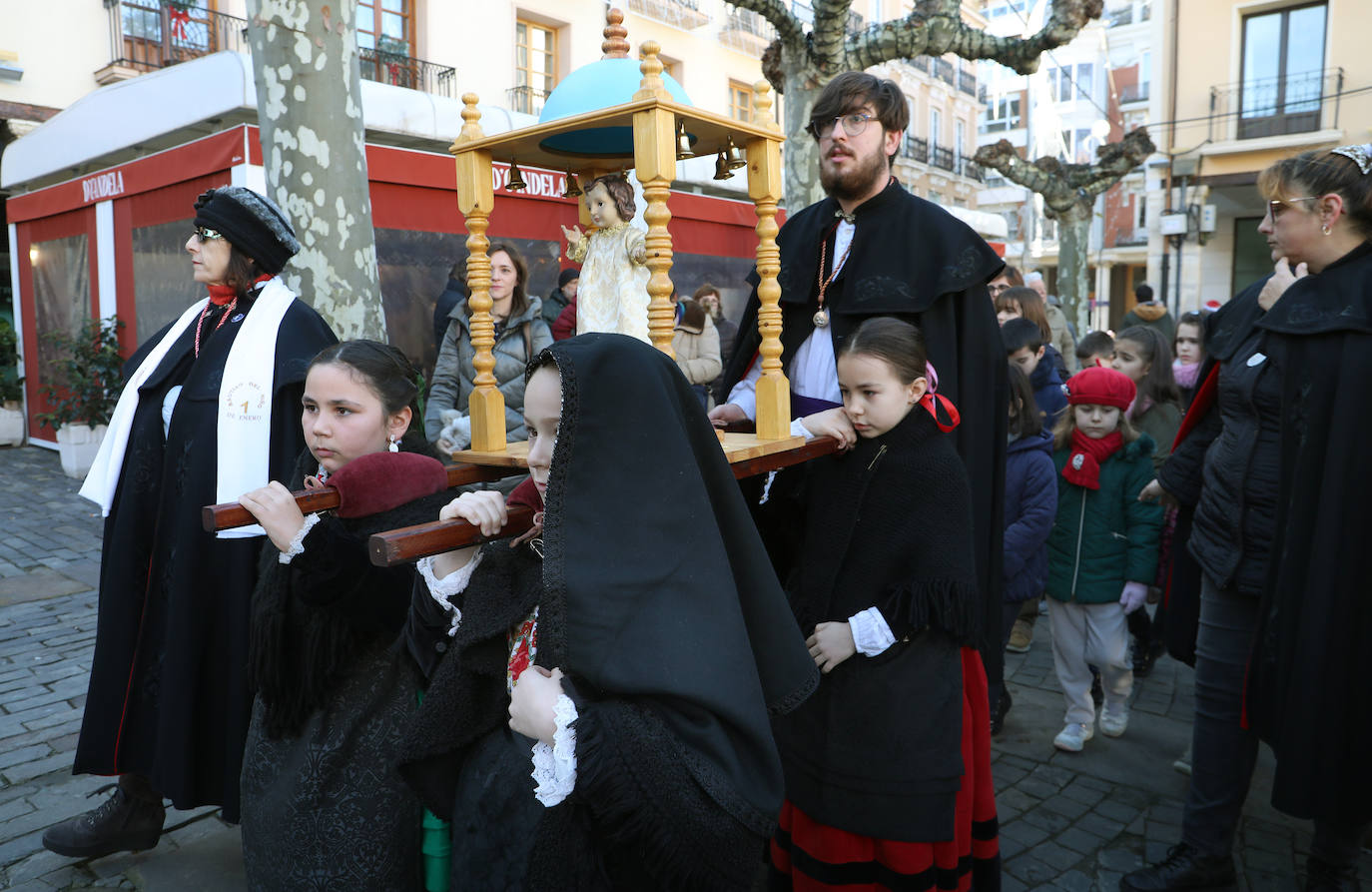 Palencia escenifica un prólogo del 1 de enero