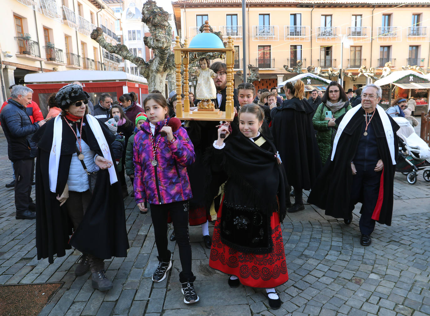 Palencia escenifica un prólogo del 1 de enero