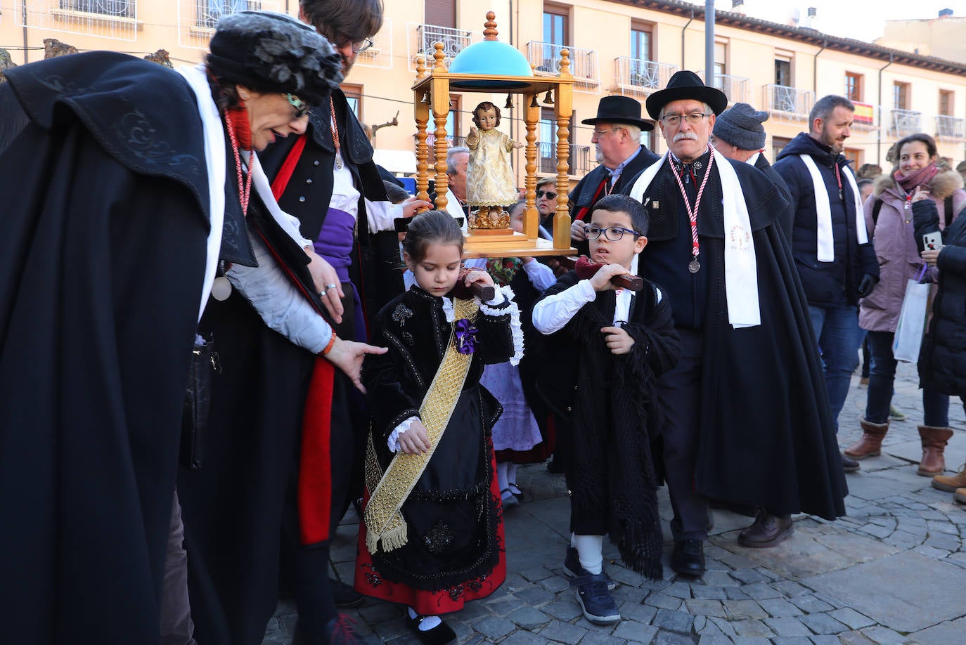 Palencia escenifica un prólogo del 1 de enero