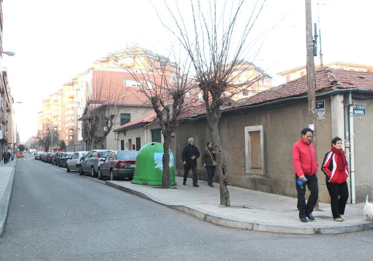 La calle Doctor Moreno de Valladolid.