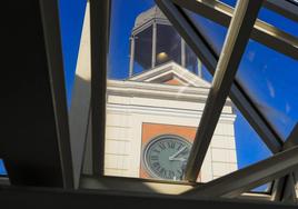 Reloj de la Puerta del Sol de Madrid.