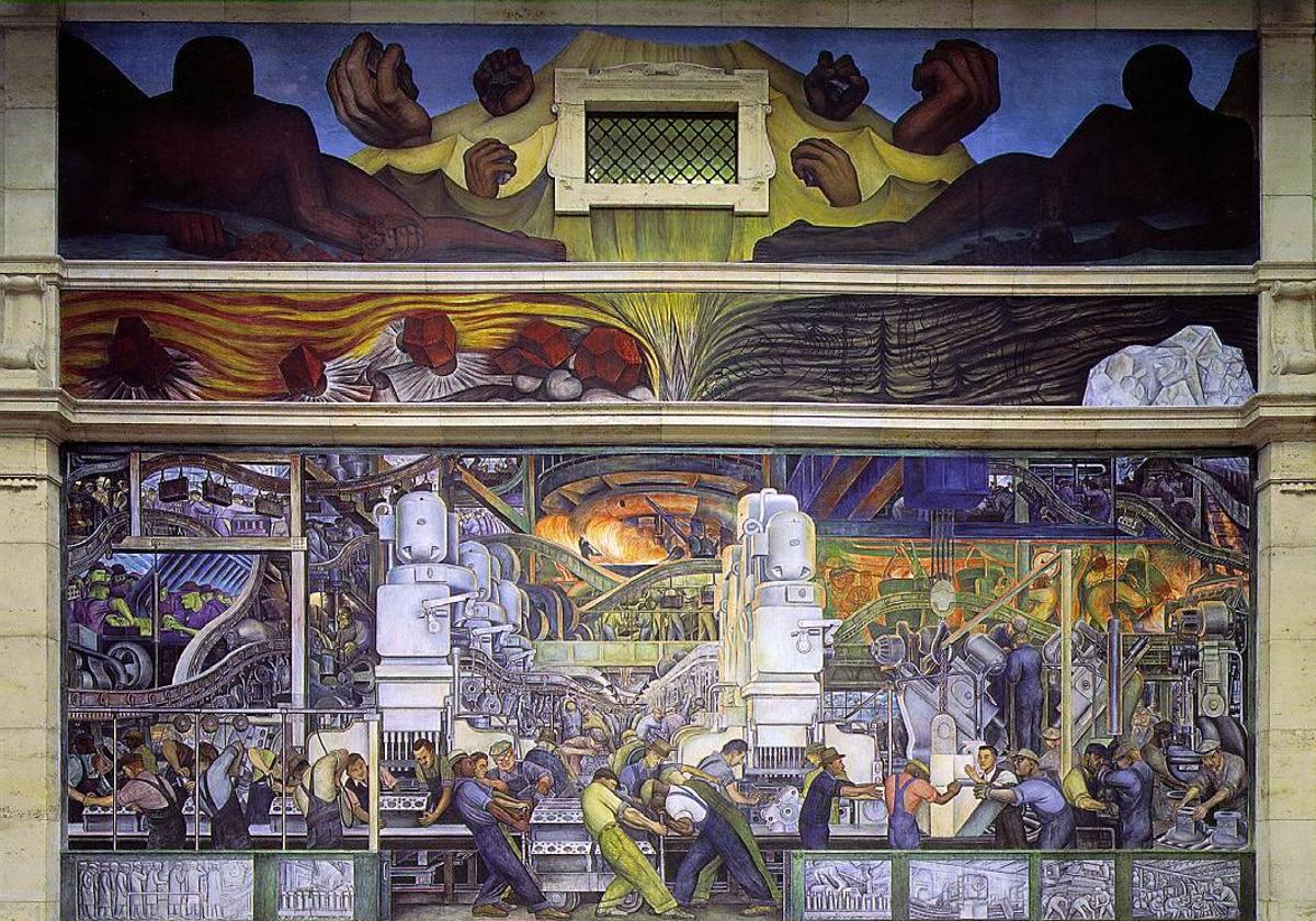 Mural de Diego Rivera.