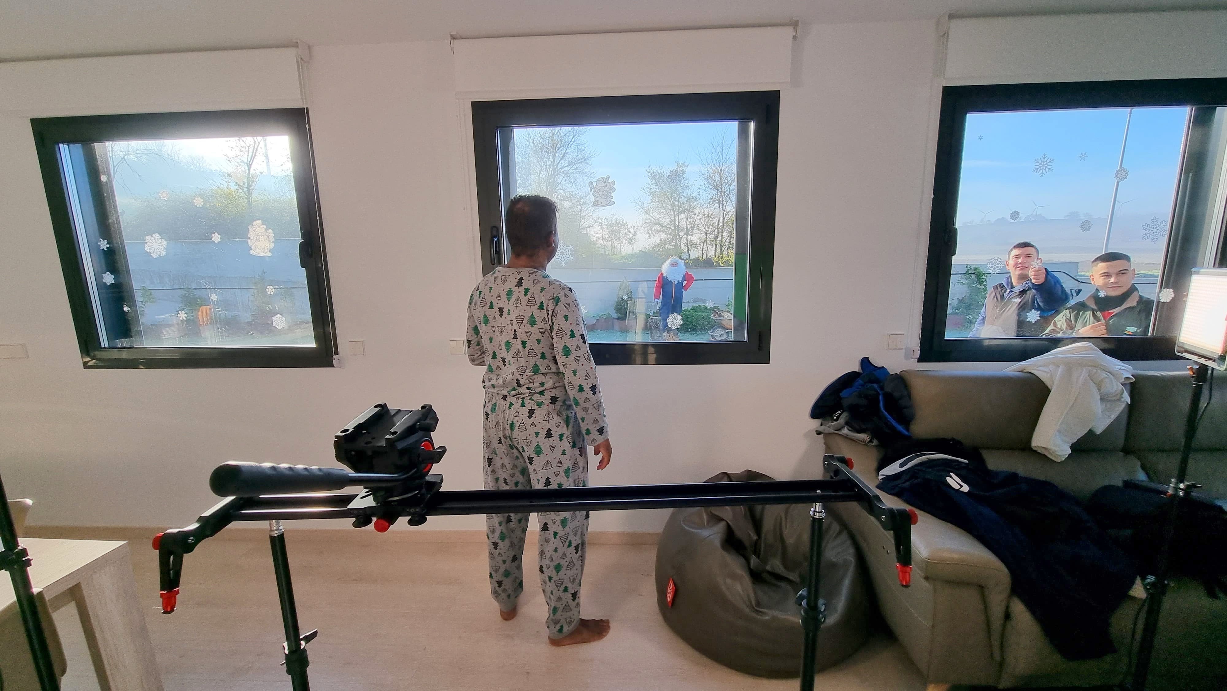 Herrera de Valdecañas arregla el trineo de Papá Noel