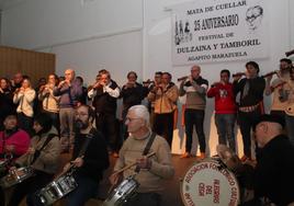 Festival de dulzaina y tamboril Agapito Marazuela en Mata de Cuéllar.