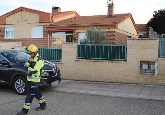 Vivienda del matrimonio fallecido en Magaz por intoxicación de la caldera.