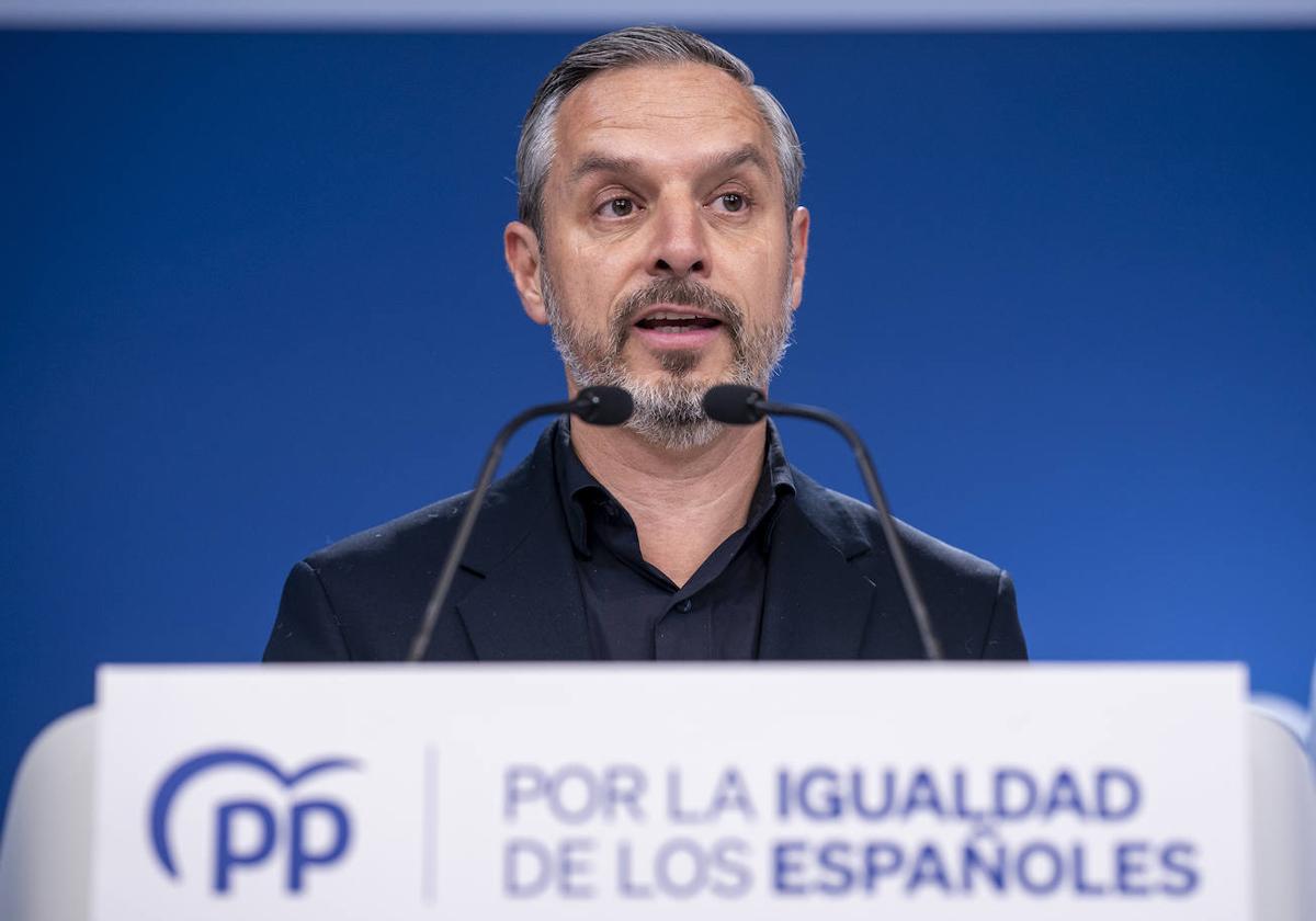 Juan Bravo, diputado del Partido Popular.