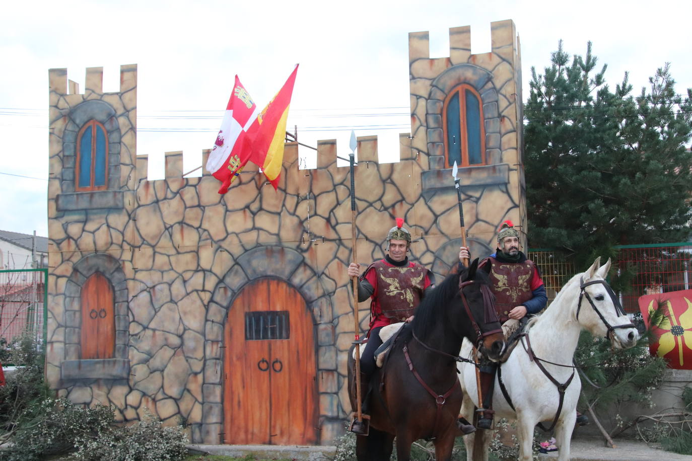 El belén viviente de Zarzuela del Pinar, en imágenes