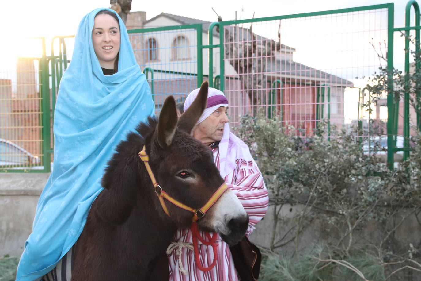 El belén viviente de Zarzuela del Pinar, en imágenes