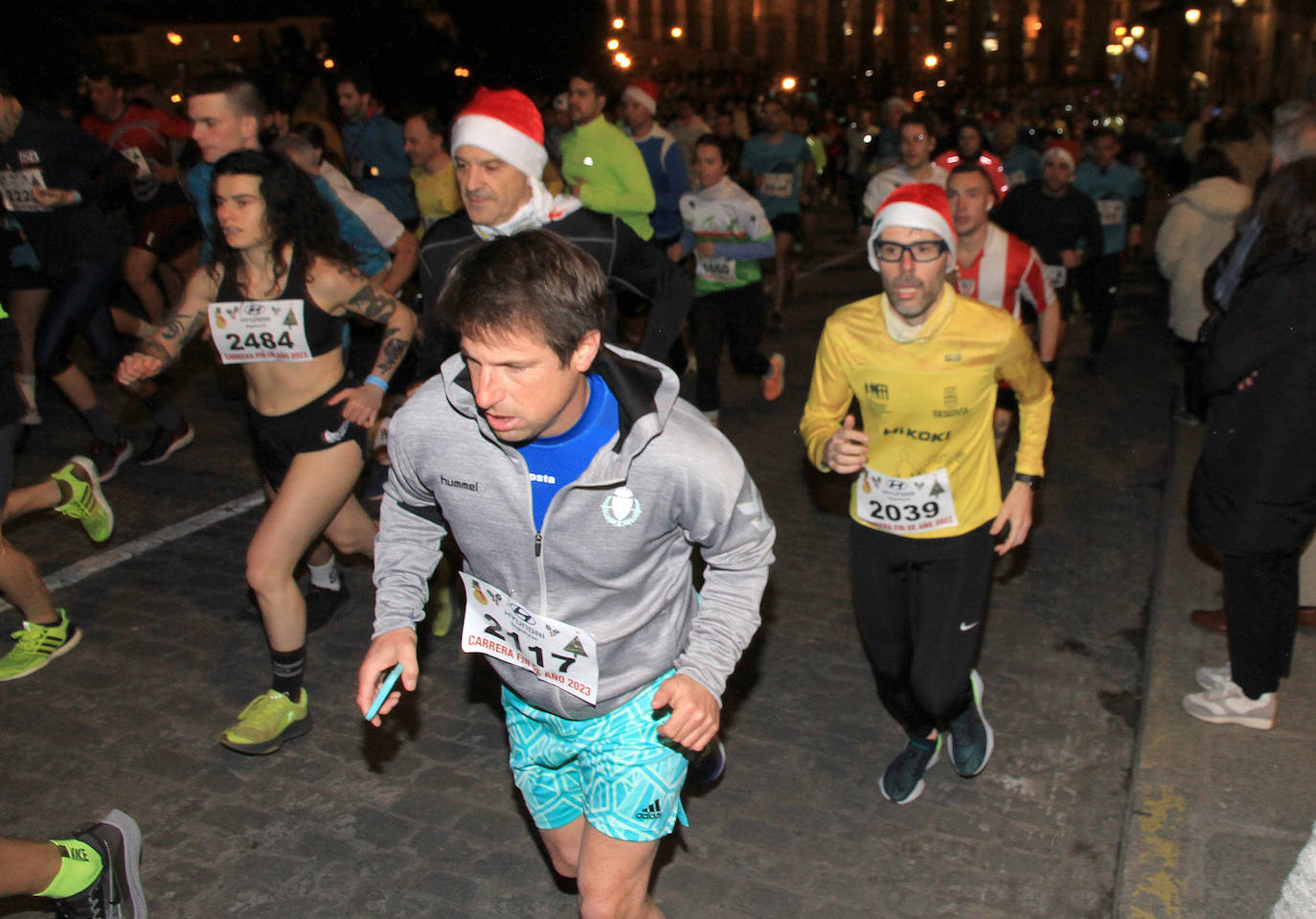 La Carrera de Fin de Año de Segovia, en imágenes