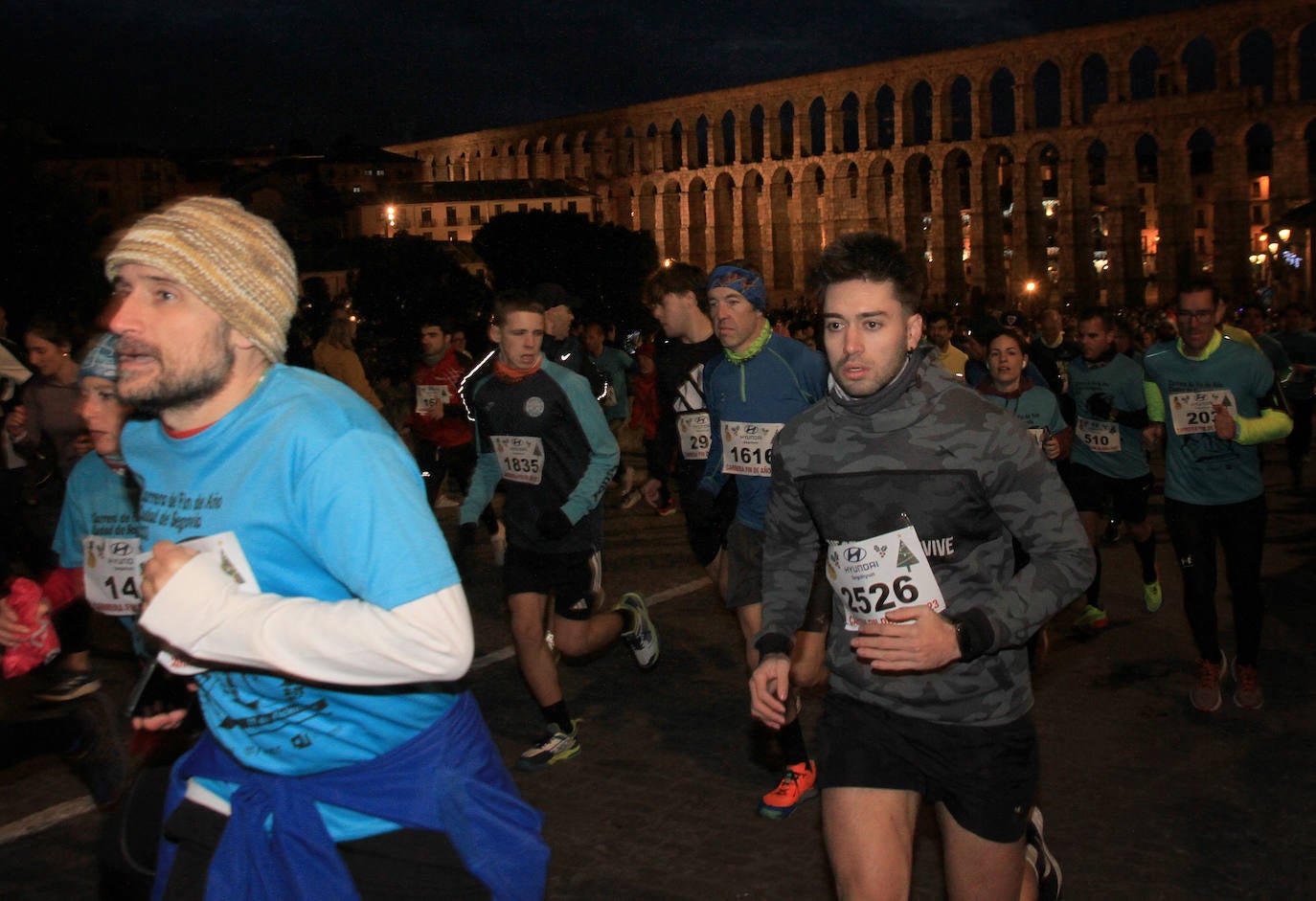 La Carrera de Fin de Año de Segovia, en imágenes