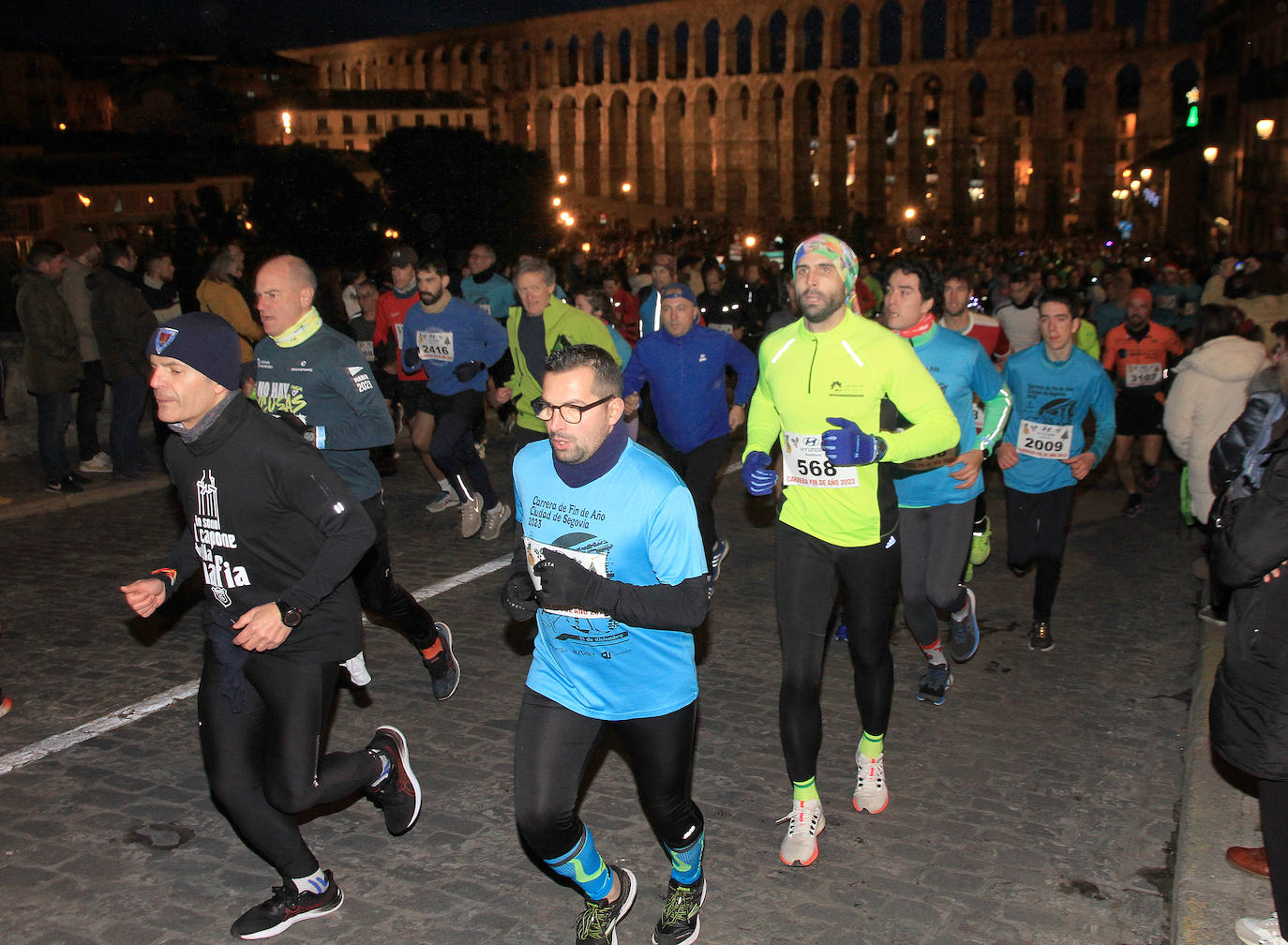 La Carrera de Fin de Año de Segovia, en imágenes