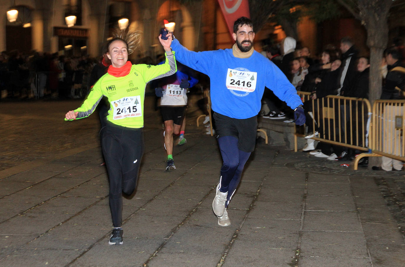 La Carrera de Fin de Año de Segovia, en imágenes