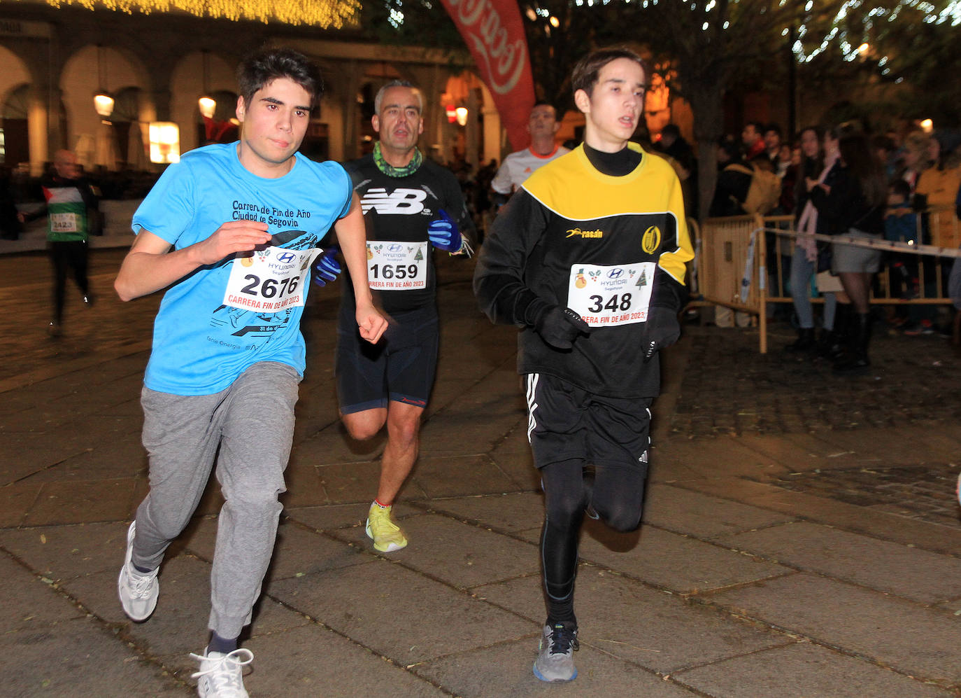 La Carrera de Fin de Año de Segovia, en imágenes