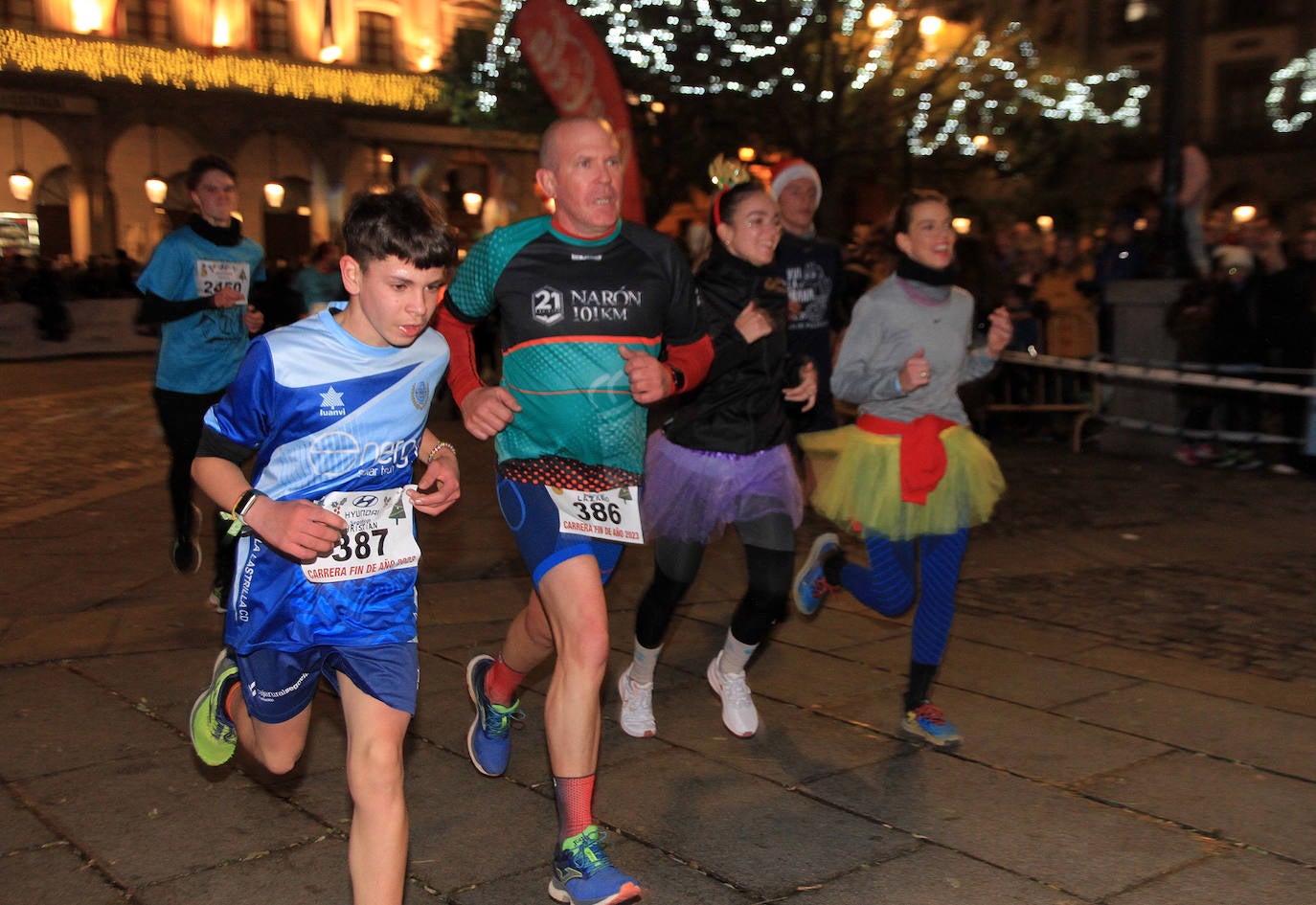 La Carrera de Fin de Año de Segovia, en imágenes