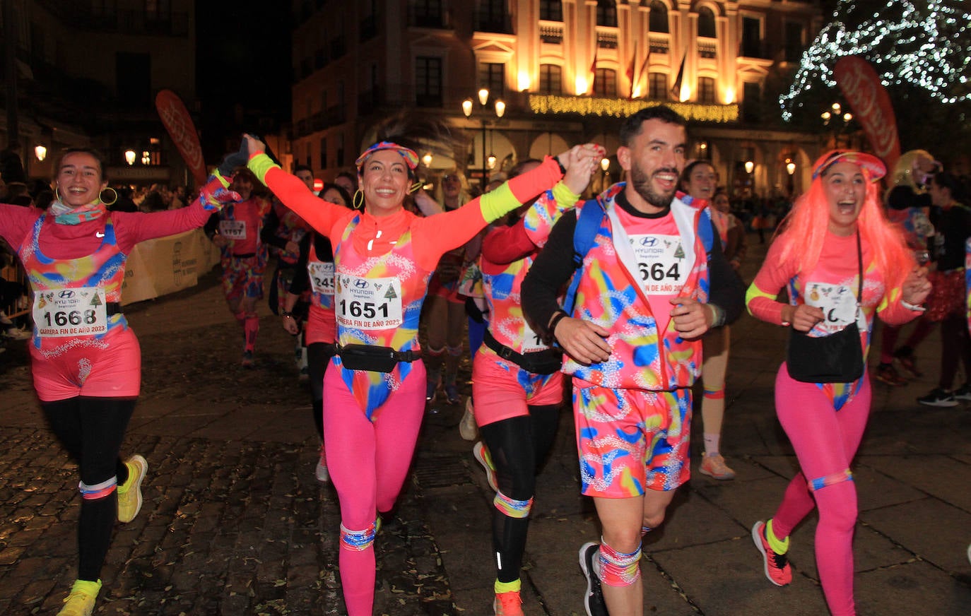 La Carrera de Fin de Año de Segovia, en imágenes