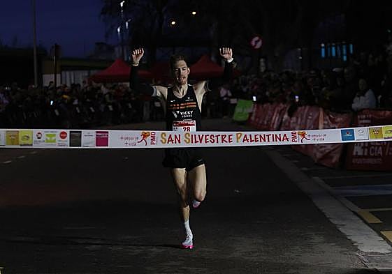 LLegada de la San Silvestre Palentina