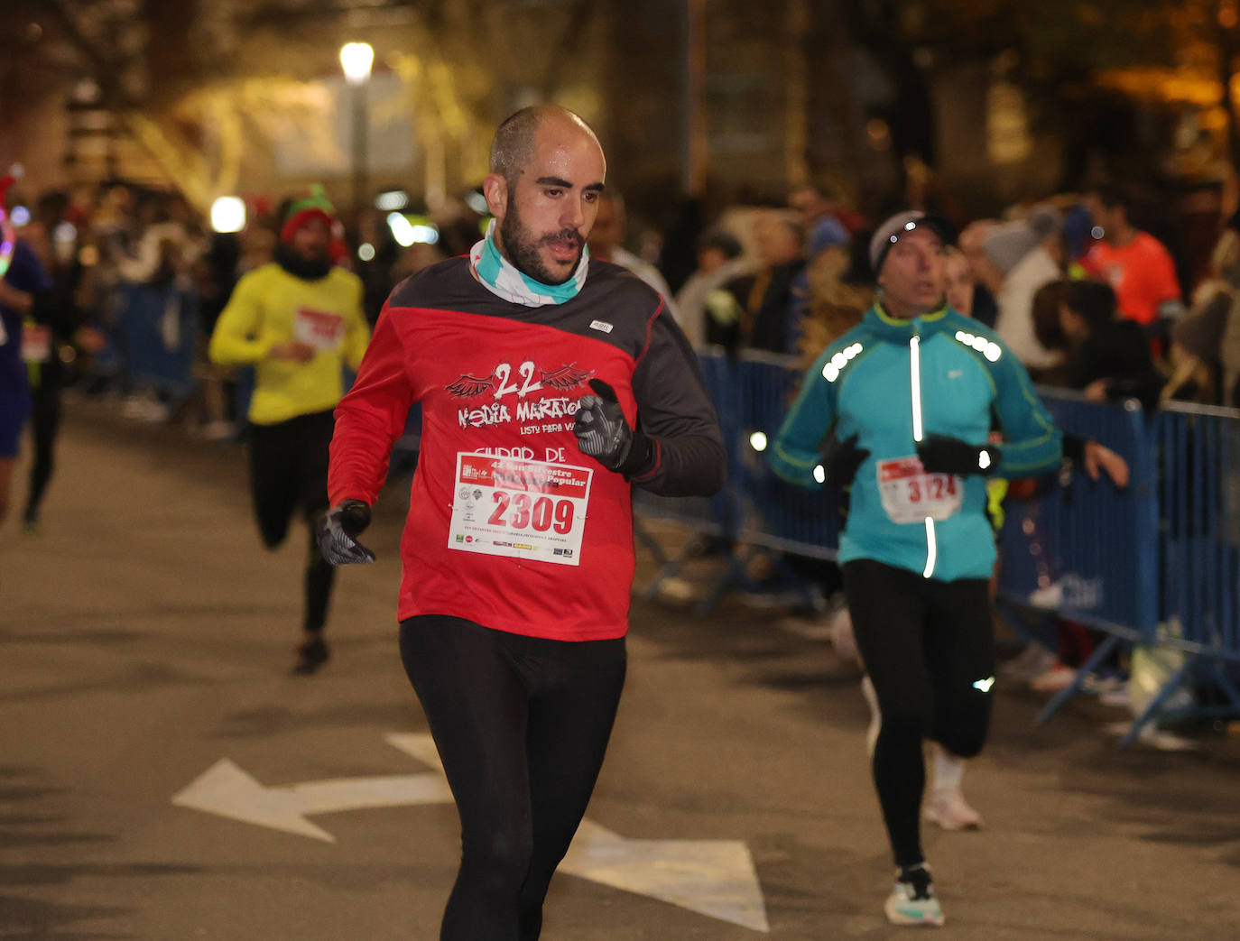 LLegada de la San Silvestre Palentina