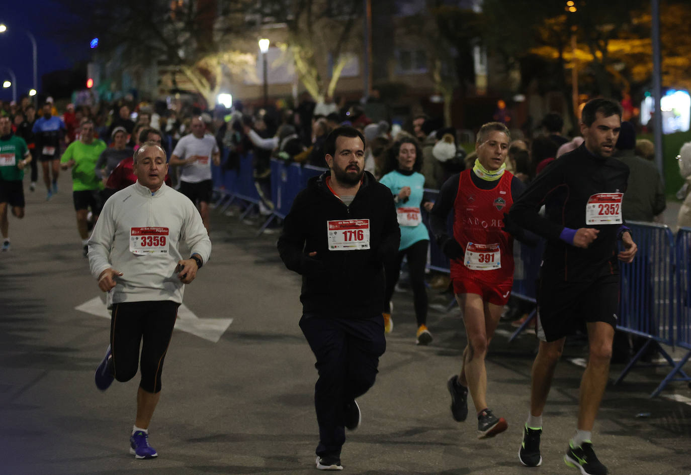 LLegada de la San Silvestre Palentina