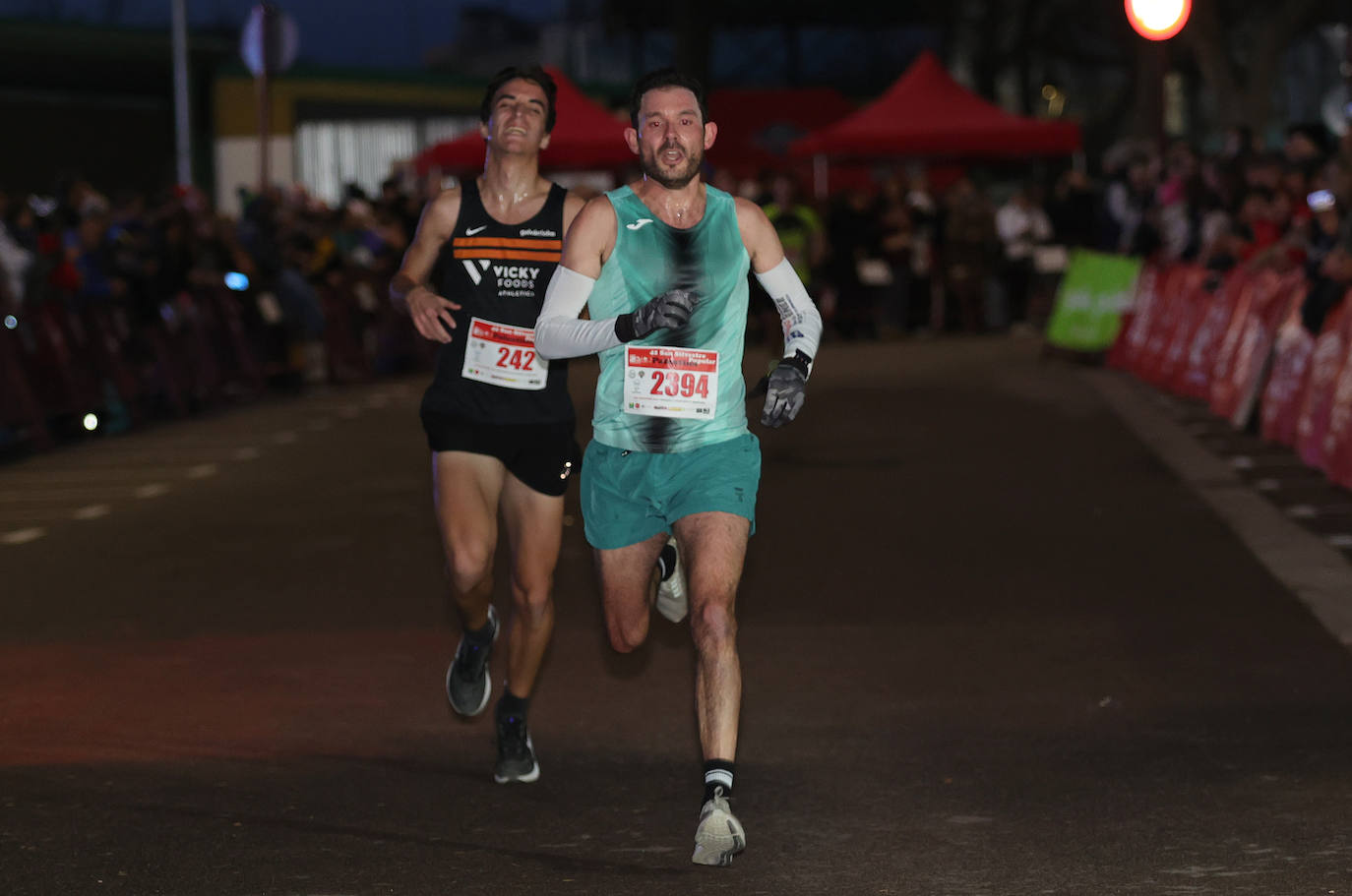LLegada de la San Silvestre Palentina
