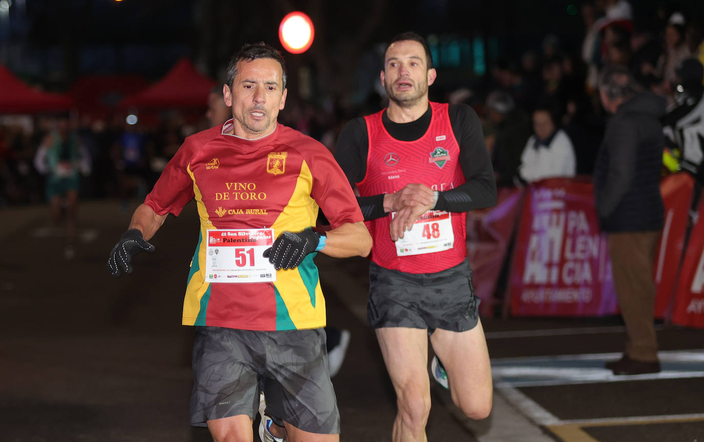 LLegada de la San Silvestre Palentina