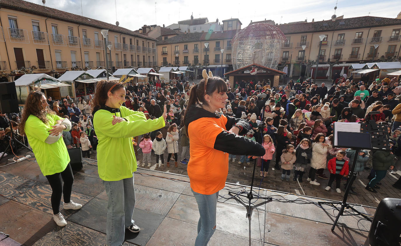 Los niños adelantan la Nochevieja en Palencia