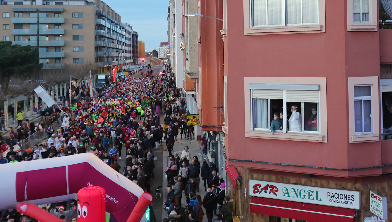 Salida de la San Silvestre Palentina