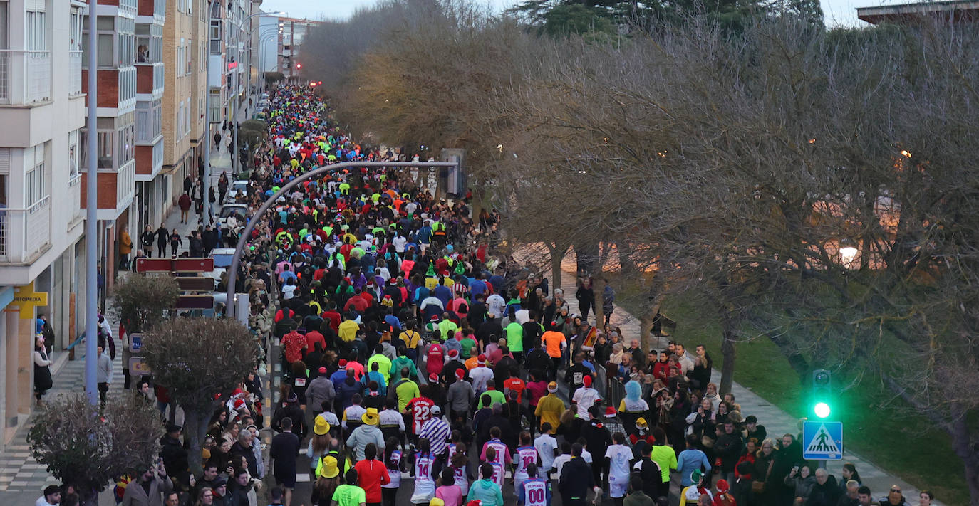 Salida de la San Silvestre Palentina