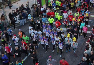 David García Catalina y Andrea Rico triunfan en la San Silvestre