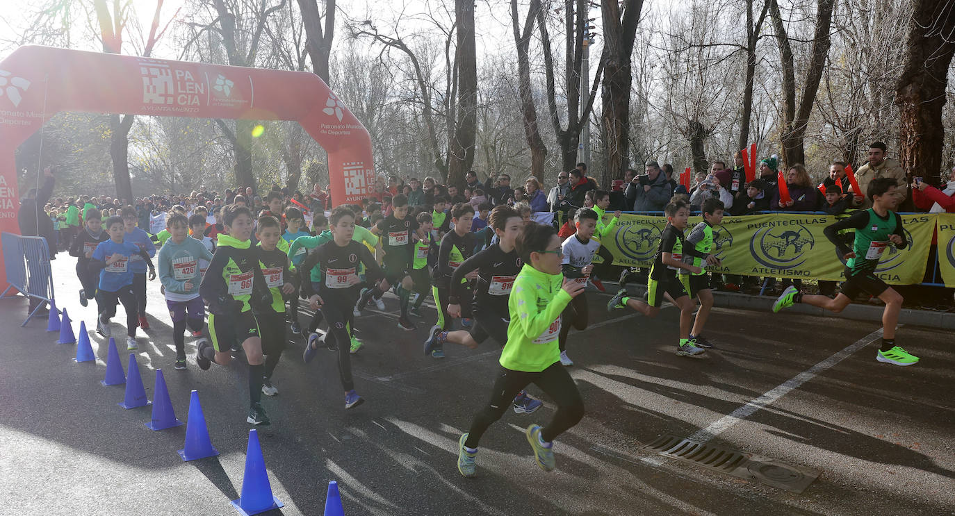 La San Silvestre de los pequeños atletas de Palencia