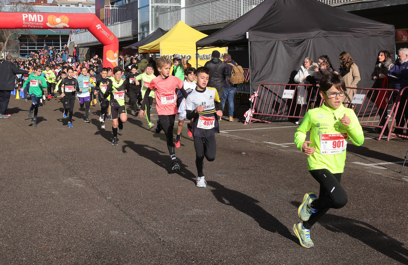 La San Silvestre de los pequeños atletas de Palencia